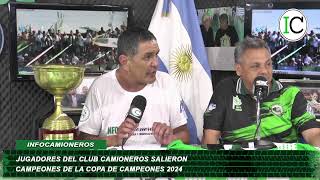 📌 ESPACIO ZONA NORTE CON LOS CAMPEONES DE CAMIONES DEL CLUB CAMIONEROS [upl. by Domella]