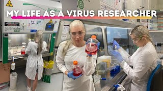 VLOG My Life in the Laboratory Virus amp Vaccine Research [upl. by Margareta]