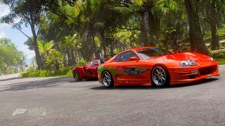 Supra mk4 vs Supra mk5 Highway Race challenge ft maalbro shorts short [upl. by Laniger654]