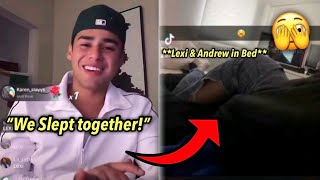 Andrew Davila Confirms Sleeping with Lexi Rivera on Live landrew [upl. by Sholes25]