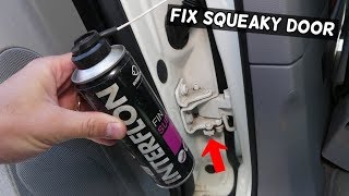 HOW TO FIX SQUEAKY CAR DOOR Super Easy [upl. by Jasen279]