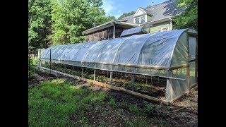 DIY PVC GREENHOUSE [upl. by Jillian538]