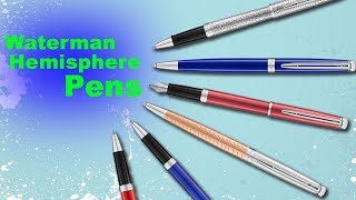 Waterman Hemisphere18 Pens [upl. by Lauer843]