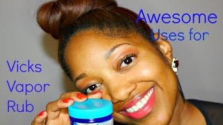 Awesome Tips amp Tricks on How To Use Vicks Vapor Rub [upl. by Evvy904]