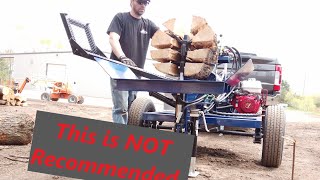 2020 Wolfe Ridge 35 High Output Commercial Log Splitter tour [upl. by Rockefeller]