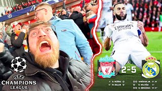 Liverpool vs Real Madrid  UCL Stadionvlog 😱  ICH BIN SPRACHLOS ESKALATION  ViscaBarca [upl. by Eicram324]