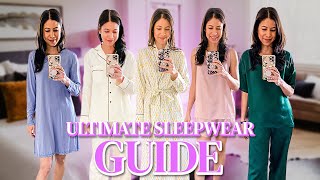 The Ultimate Sleepwear Guide for Women 2022 [upl. by Annahvas]