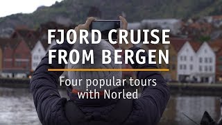 Fjord cruises in Bergen Four popular fjord tours with Norled [upl. by Aerdnod]