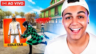 AO VIVO 🔴 TESTANDO A NOVA ATUALIZAÇÃO  FREITAS FREE FIRE 💙 [upl. by Colp]