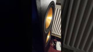 Klipsch rp280f bass test [upl. by Ecnatsnok]