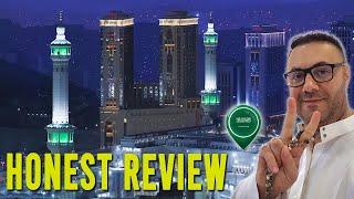 HARAM VIEW Hilton Makkah Convention Hotel Honest Review [upl. by Dahij674]