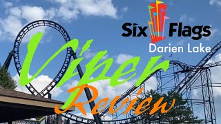 Viper Six Flags Darien Lake Review [upl. by Hutson]