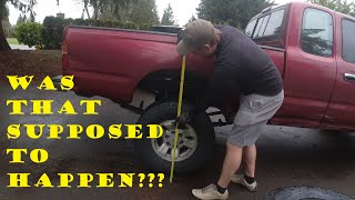 Old Man Emu Lift First Gen Tacoma With a SURPRISE [upl. by Esirahc]