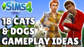 18 Cats And Dogs Gameplay Ideas To Try  The Sims 4 Guide [upl. by Sula]