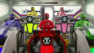 Power Rangers Rail Force Opening [upl. by Nrublim]