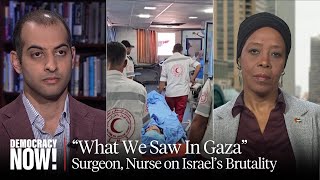 Israel Is Routinely Shooting Children in the Head in Gaza US Surgeon amp Palestinian Nurse [upl. by Griffiths]