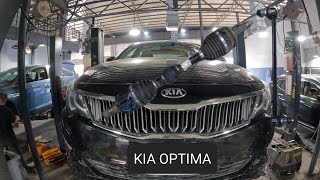 CV  axle  drive shaft replacement  sway bar link  kia optima 2016  2019 optima kia [upl. by Terrye]