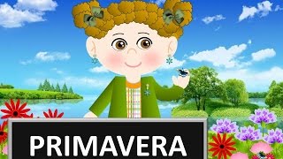 LAS ESTACIONES DEL AÑO  LA PRIMAVERA  VIDEOS PARA NIÑOS  MATERIAL DIDÁCTICO [upl. by Ab]