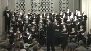 Gerald Custers quotInnisfreequot  Westminster Choir [upl. by Aeslehs]