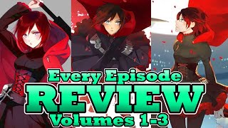 Reviewing Every RWBY Episode Volumes 13 Compilation [upl. by Furie498]