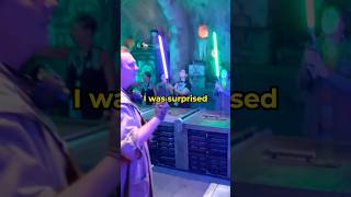 Building A Lightsaber at Savi’s Workshop in Galaxy’s Edge starwars disneyparks galaxysedge [upl. by Oderfla]