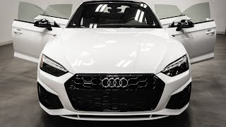 FIRST LOOK 2021 Audi A5 Sportback S Line at PFAFF  NEW FACELIFT Exterior Interior Walkaround [upl. by Atinaw]