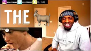 Eminem biggest ever freestyle in the world  Westwood  REACTION [upl. by Eillak]