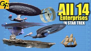 All 14 Enterprises in Star Trek Explained [upl. by Bernice]