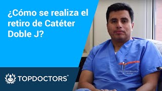 ¿Cómo se realiza el retiro de Catéter Doble J [upl. by Ahcilef514]