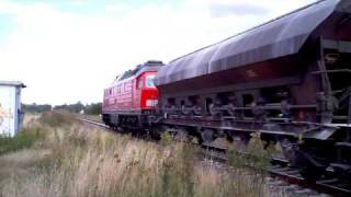 Heavy Freight Train near Halberstadt Germany [upl. by Fiske839]