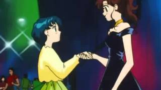 Sailor Moon Episode 147 Ami and Makoto dance [upl. by Ahsiak]