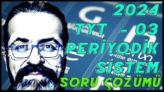 TYT  03 Periyodik Sistem  TEST  2024  pdf [upl. by Falconer991]