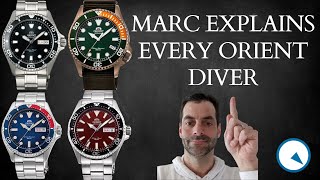 Every Orient Dive Watch Explained [upl. by Donal811]