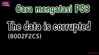 Mengatasi The data is corrupted 8002F2C5 [upl. by Coffin907]