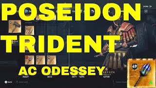 HOW TO FIND POSEIDON´S TRIDENT  LEGENDARY SPEAR ASSASSINS CREED ODESSEY [upl. by Aiek250]