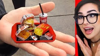 Real MINIATURE Food and Tiny Cooking You Can Eat [upl. by Frerichs]