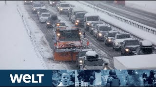 HEFTIGER WINTEREINBRUCH Lawinengefahr und Schneechaos legen Südbayern lahm [upl. by Lindsy984]