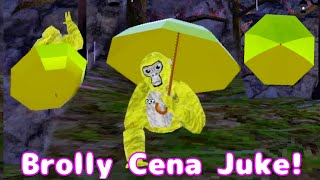 How to do the Umbrella Juke Brolly Cena tutorial 2023  Gorilla Tag [upl. by Aillil]