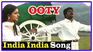 Ooty Tamil Movie  Songs  India India song  Murali  Roja  Deva [upl. by Anuahc]