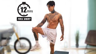 Complete 12 min Fat Burning Workout  Get Shredded [upl. by Naivaj]