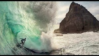 Monster Wave SHIPSTERN BLUFF  Stu Gibson Surfing Photographer [upl. by Rainer]