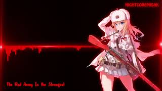 Nightcore  The Red Army Is the Strongest [upl. by Ecnar190]