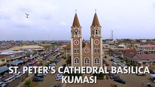 ST PETERS CATHEDRAL BASILICA  Catholic Church  Kumasi  The Ghana Channel [upl. by Roter]