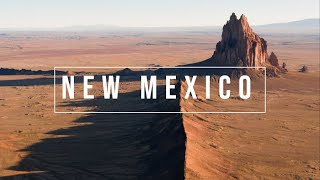 Visit Navajo Nation in New Mexico ShipRock Drone Video [upl. by Anyzratak]