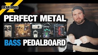 The Perfect Metal BASS Pedalboard  GEAR GODS [upl. by Rednav]