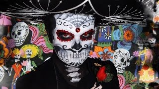 Mariachi Sugar Skull  Makeup Tutorial [upl. by Ekoorb]