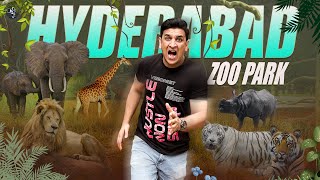 Hyderabad Ka Zoo Park  OMG Moments 😱  Complete Tour With Shehbaaz And Team [upl. by Weinrich]