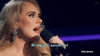 Someone Like You  Adele  subespañol 2021 in live [upl. by Xuaeb913]