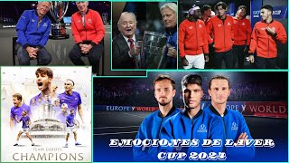 Emociones de la Laver CUP Alcaraz ganó y se llevó la copa team Europa tennis lavercup alcaraz [upl. by Saraann682]