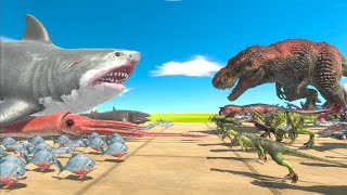 Aquatics Infinity War  Animal Revolt Battle Simulator [upl. by Adigirb772]